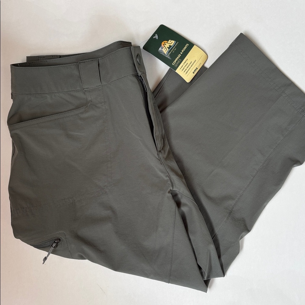 EMS Eastern Mountain Sports Compass 4 Point Hiking Outdoors Pants Womens Size 10
